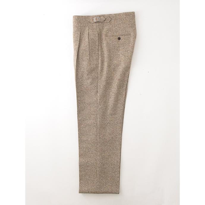 マッシモ・コラード Massimo Corrado ホームスパンツイード/別注トラウザーズ/ウィンザーモデル イタリア製 ベージュ mac502207 |  | 02