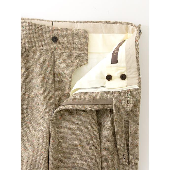 マッシモ・コラード Massimo Corrado ホームスパンツイード/別注トラウザーズ/ウィンザーモデル イタリア製 ベージュ mac502207 |  | 04