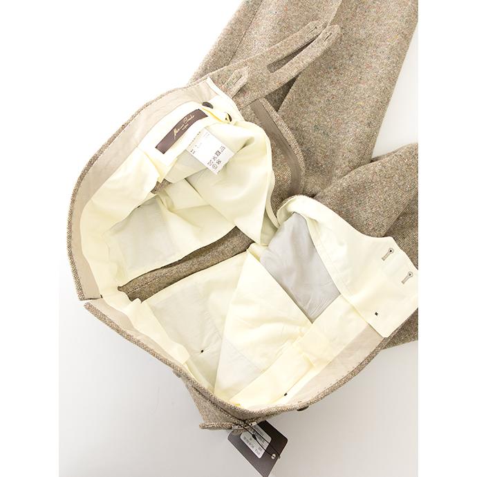 マッシモ・コラード Massimo Corrado ホームスパンツイード/別注トラウザーズ/ウィンザーモデル イタリア製 ベージュ mac502207 |  | 08