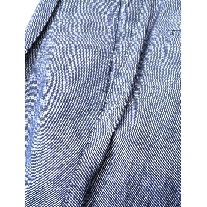 マッシモ・コラード Massimo Corrado コットンリネン/ベルトレストラウザーズ イタリア製 インディゴブルー mac520202 |  | 04