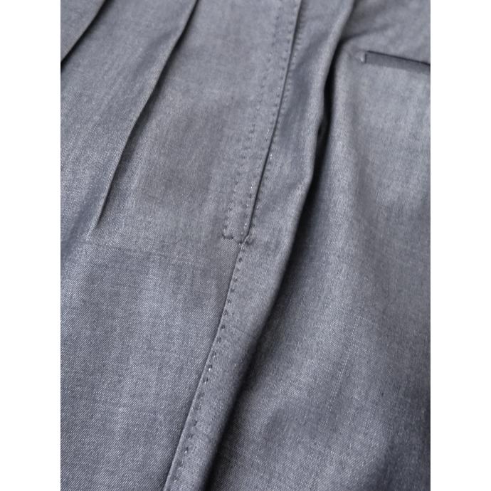 マッシモ・コラード Massimo Corrado ウール/ベルトレストラウザーズ イタリア製 グレーネイビー mac520206 |  | 04