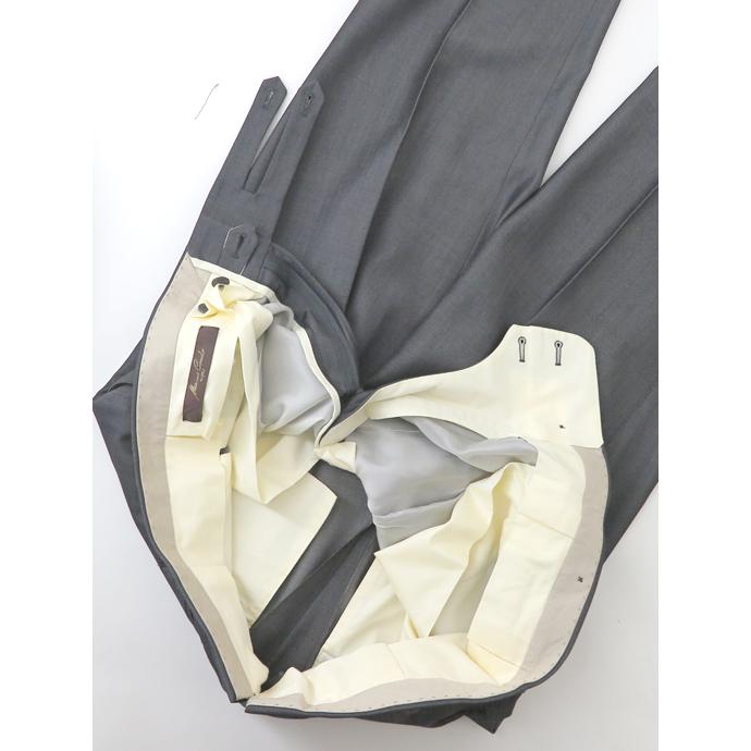 マッシモ・コラード Massimo Corrado ウール/ベルトレストラウザーズ イタリア製 グレーネイビー mac520206 |  | 09