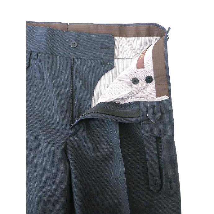 マッシモ・コラード Massimo Corrado ウールナイロン/ベルトレストラウザーズ イタリア製 ネイビー mac520207 |  | 06