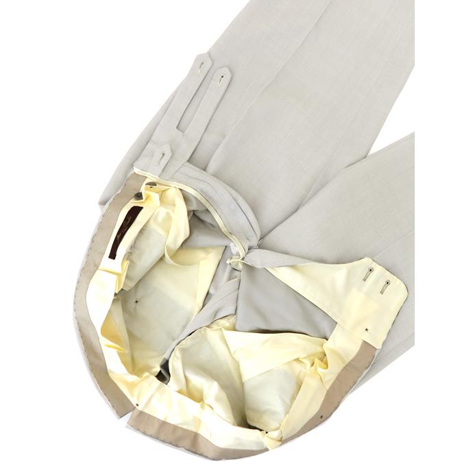 マッシモ・コラード Massimo Corrado ベルトレストラウザーズ ウィンザーモデル イタリア製 ライトグレー mac520402 |  | 08