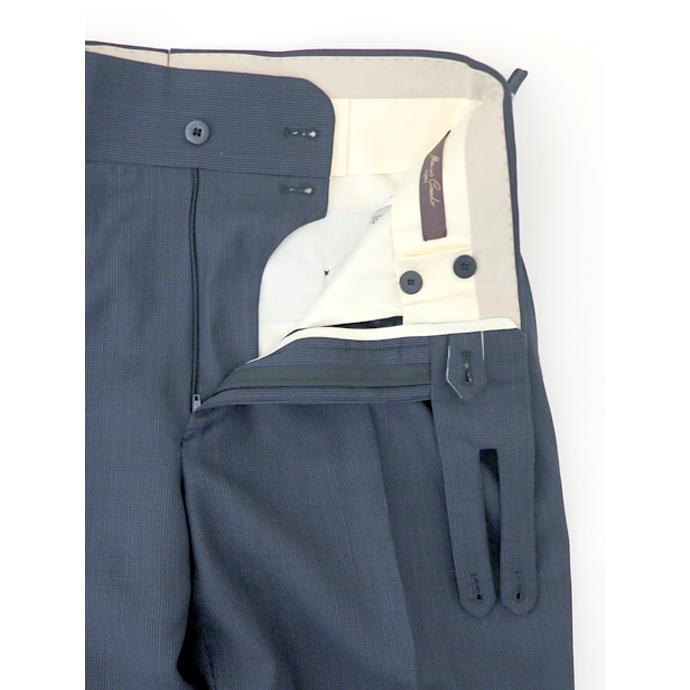 マッシモ・コラード Massimo Corrado ベルトレストラウザーズ/ウィンザーモデル イタリア製 ネイビー mac520405 |  | 05