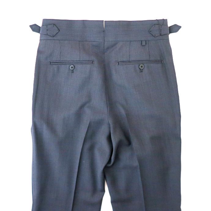 マッシモ・コラード Massimo Corrado ベルトレストラウザーズ/ウィンザーモデル イタリア製 ネイビー mac520405 |  | 06