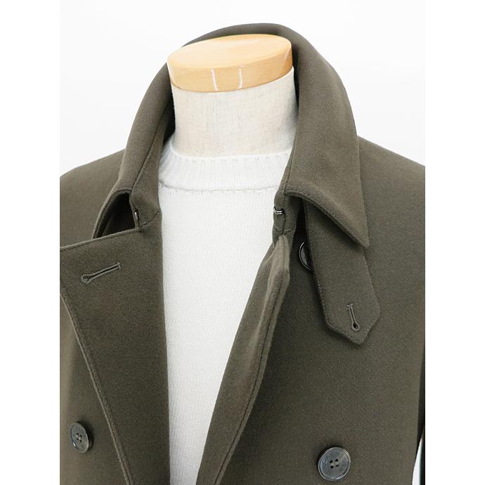 マッキントッシュ 英国製 ウールトレンチコート チェスター オリーブ 34 マッキントッシュ 英国製 ウールトレンチコート チェスター オリーブ 34