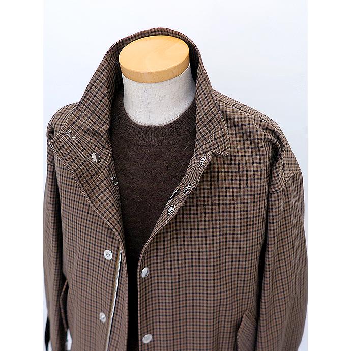 マッキントッシュ MACKINTOSH スタンドカラーブルゾン/ベージュ×ブラウン ベージュ×ブラウン mct521801 | Mackintosh | 01