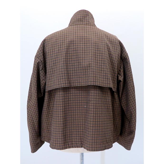 マッキントッシュ MACKINTOSH スタンドカラーブルゾン/ベージュ×ブラウン ベージュ×ブラウン mct521801 | Mackintosh | 03