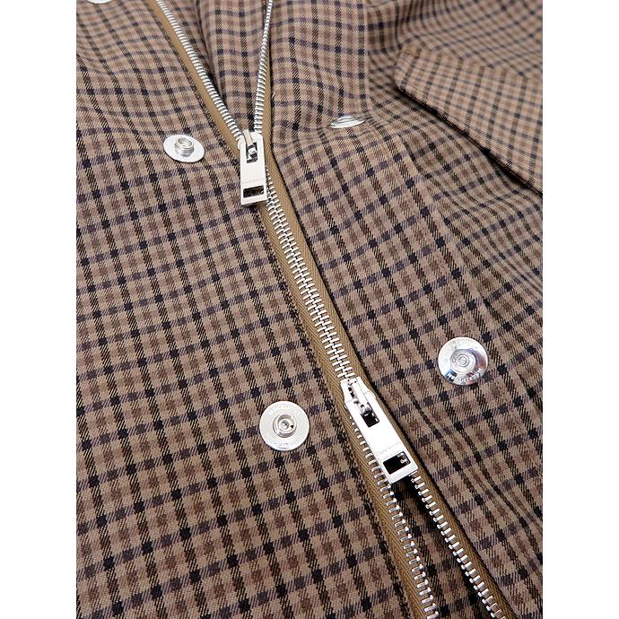 マッキントッシュ MACKINTOSH スタンドカラーブルゾン/ベージュ×ブラウン ベージュ×ブラウン mct521801 | Mackintosh | 05