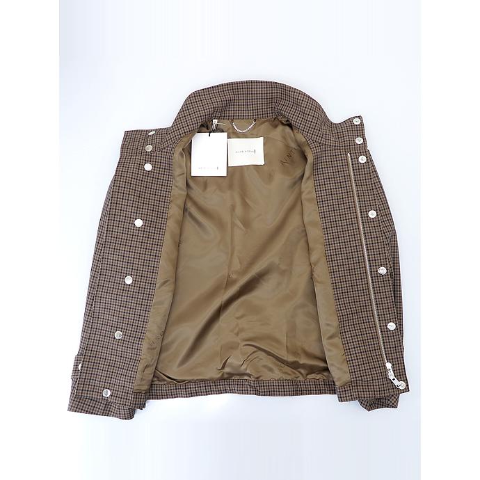 マッキントッシュ MACKINTOSH スタンドカラーブルゾン/ベージュ×ブラウン ベージュ×ブラウン mct521801 | Mackintosh | 06
