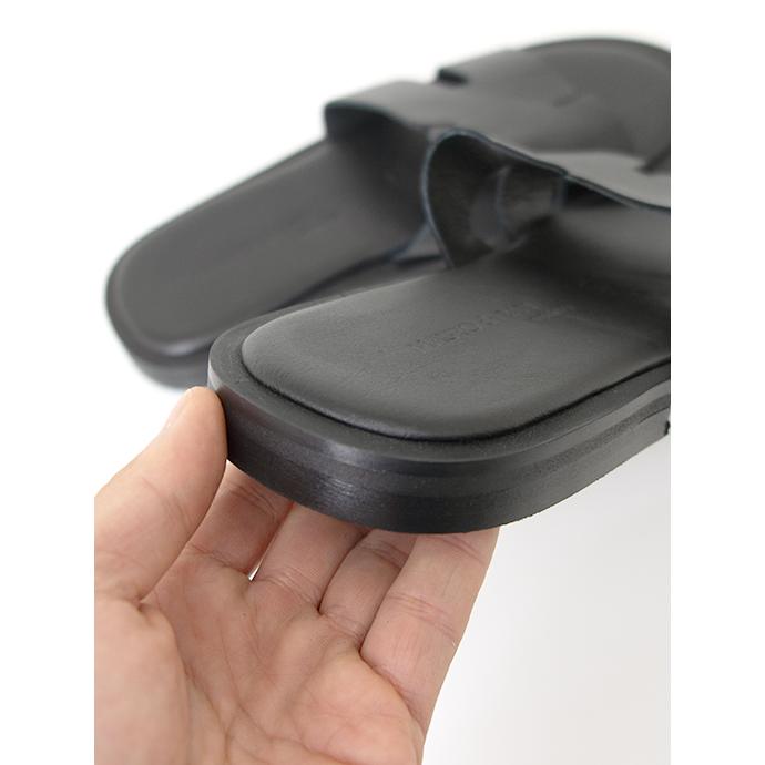 マウロ・デ・バーリ MAURO de BARI レザーサンダル ブラック mdb500801 | MAURO de BARI | 04