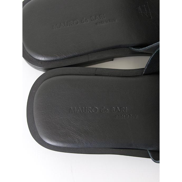 マウロ・デ・バーリ MAURO de BARI レザーサンダル ブラック mdb500801 | MAURO de BARI | 05