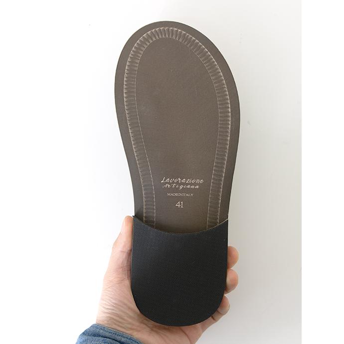 マウロ・デ・バーリ MAURO de BARI レザーサンダル ダークブラウン mdb500802 | MAURO de BARI | 06