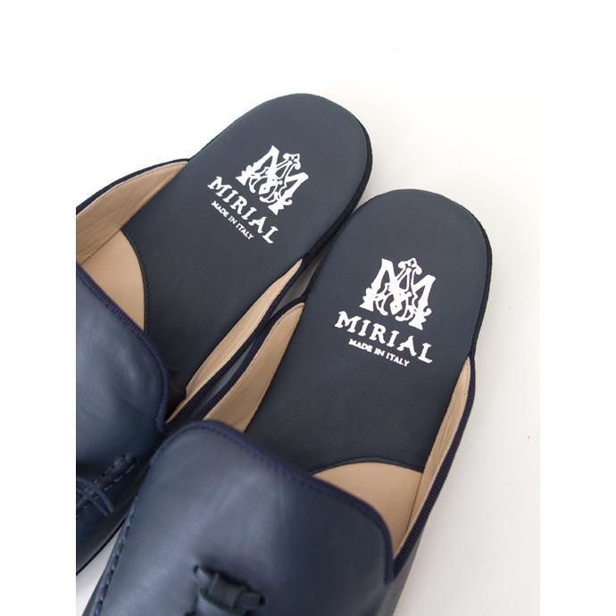 Mirial/ミリアル/ハンドメイドルームシューズ/ネイビー/mir442402 | ブランド登録なし | 04