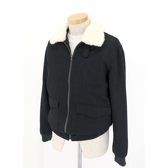 【50％OFF】MAISON LABICHE/メゾンラビッシュ/中綿入りウールブルゾン/チャコールブラック/mlb401604 | MAISON LABICHE | 01