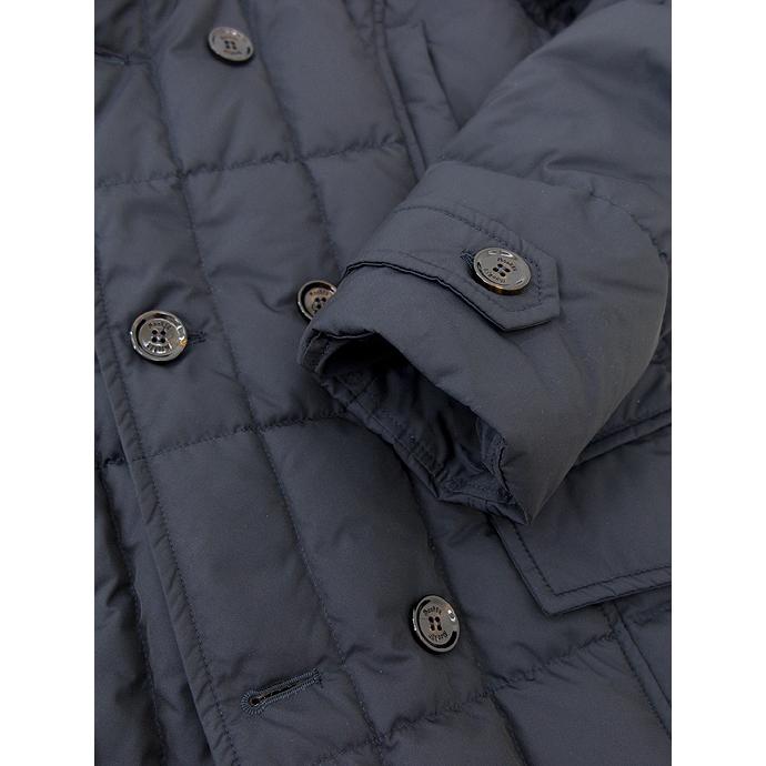 美品 MooRER ムーレー SIRO-KM ダウンジャケット 46 ネイビー