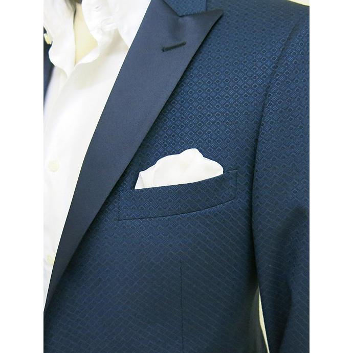 MUNGAI ムンガイ/ポケットチーフ/シルク/ホワイト/mug301010 | ブランド登録なし | 02