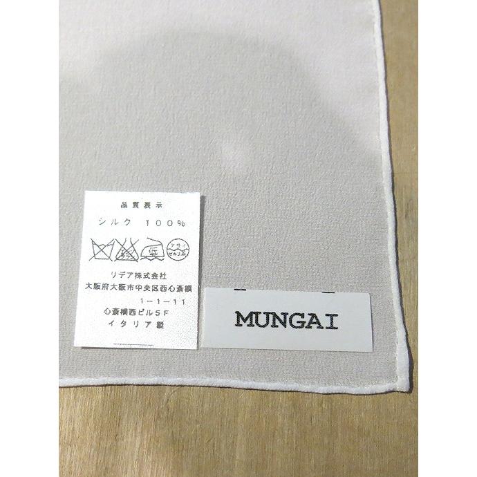 MUNGAI ムンガイ/ポケットチーフ/シルク/ホワイト/mug301010 | ブランド登録なし | 04