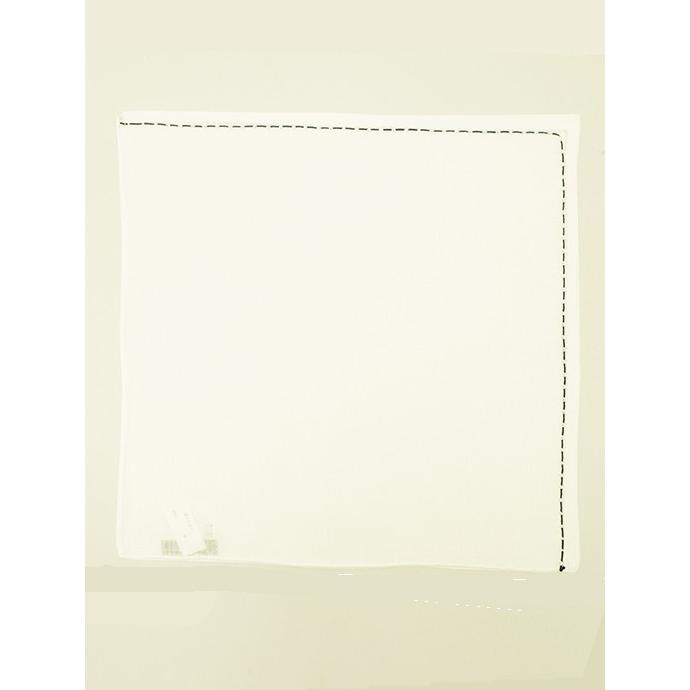 MUNGAI/ムンガイ/ポケットチーフ/リネン/ライン/ホワイト/mug382012 | ブランド登録なし | 01