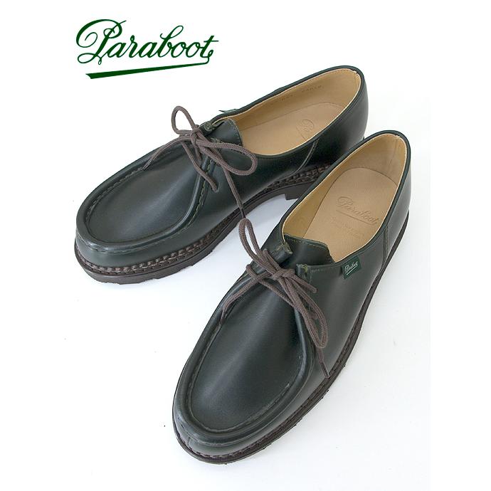 Paraboot パラブーツ Michael 40.5 リスレザー グリーン Paraboot Michael Vert Leather Derby Shoe – Drakes US
