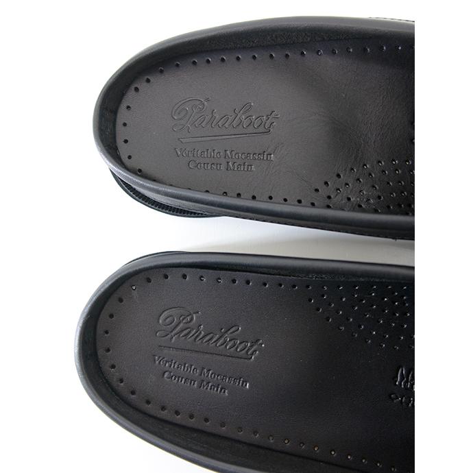 パラブーツ Paraboot レザーシューズ/BAHAMAS/MARINE ブラック par500601 | Paraboot | 05