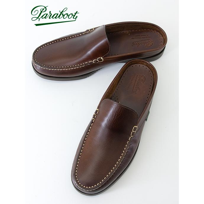 パラブーツ Paraboot レザーシューズ/BAHAMAS/MARINE ブラウン par500602 | Paraboot