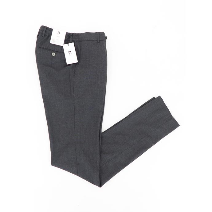 PT/ピーティー/イージースラックス/TECHNO WASHABLE WOOL/SLIM FIT/グレー/pt422001｜rootweb｜03