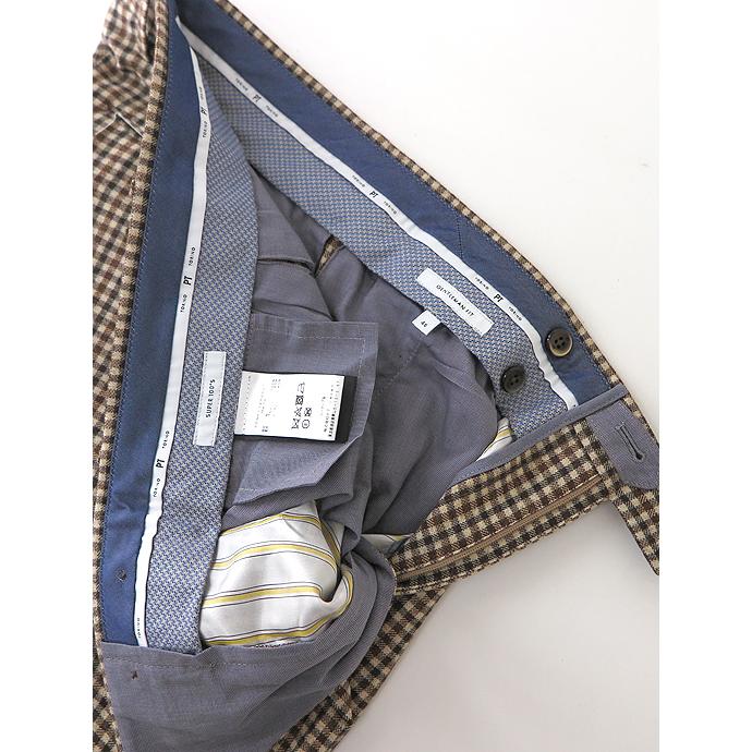 PT TORINO/ピーティートリノ/1プリーツスラックス/GENTLEMAN FIT/ブラウン/pt441407 | PT TORINO | 04
