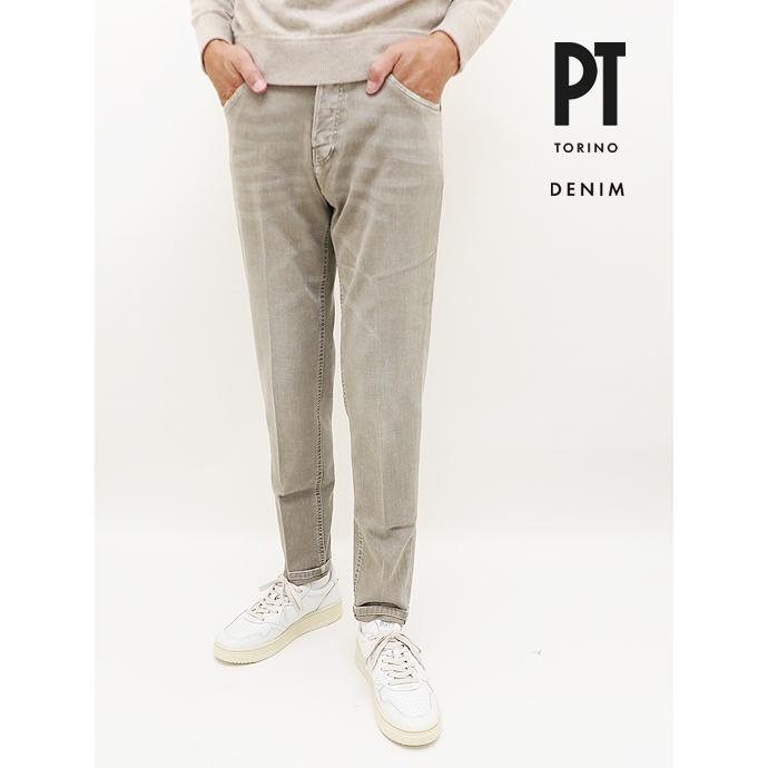 ptトリノベージュパンツ46 新品】ピーティートリノ PT TORINO Edge DICIOTTO コットン