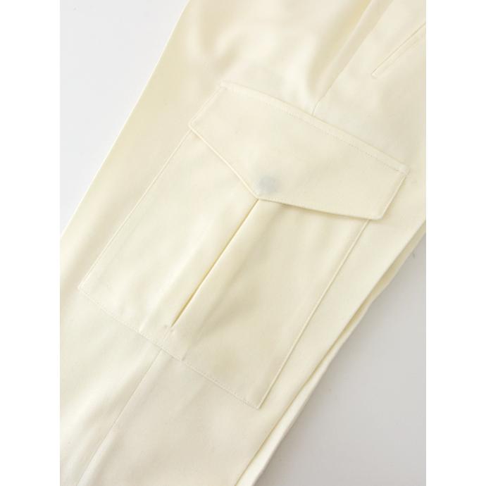 PT TORINO/ピーティートリノ/カーゴスラックス/ストレッチサキソニーウール/オフホワイト/pt442003 | PT TORINO | 02