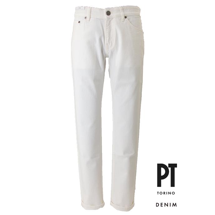 【美品】PT torino DENIM ストレッチホワイトデニム SWING PT TORINO DENIM/ピーティートリノデニム/ホワイトジーンズ