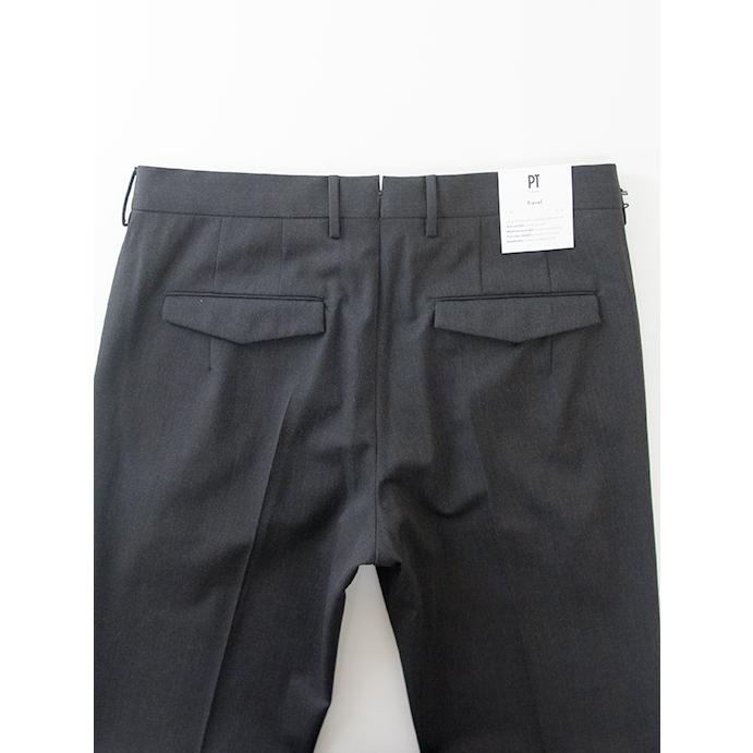 PT TORINO 1プリーツスラックス/MASTER FIT チャコールグレー pt461801 | PT TORINO | 04