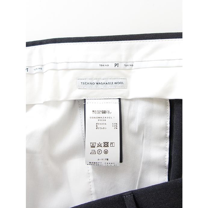 PT TORINO 1プリーツスラックス/MASTER FIT チャコールグレー pt461801 | PT TORINO | 07