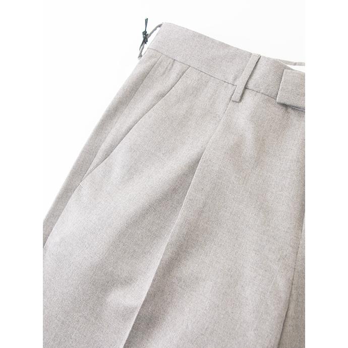 ピーティートリノ PT TORINO 1プリーツスラックス/ストレッチサキソニーウール/MASTER FIT ライトグレージュ pt481401 | PT TORINO | 03