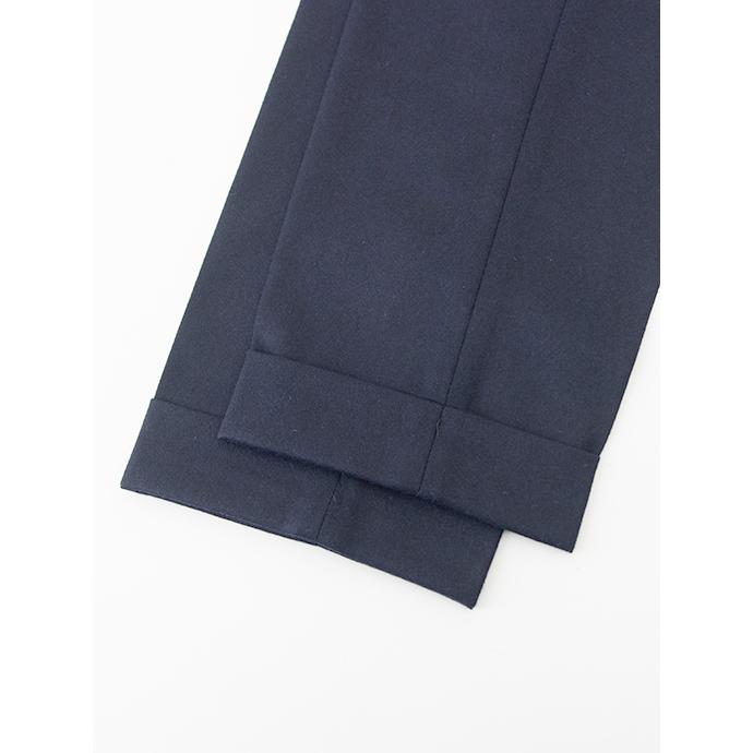 ピーティートリノ PT TORINO 1プリーツスラックス/ストレッチサキソニーウール/MASTER FIT ネイビー pt481402 | PT TORINO | 07
