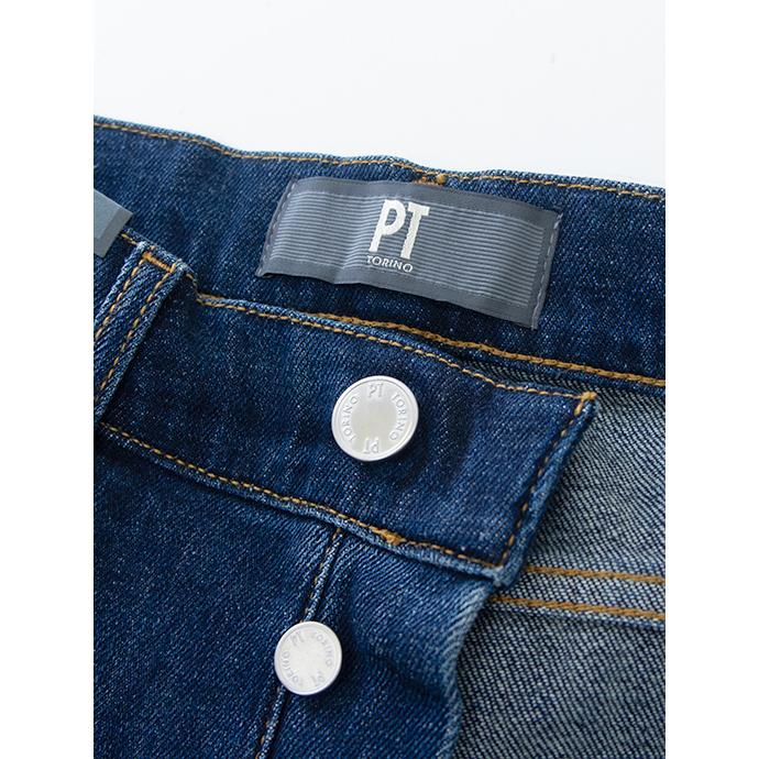 ピーティートリノデニム PT TORINO DENIM ジーンズ/ストレッチデニム/RELAX イタリア製 ウォッシュドブルー pt501802 | PT TORINO | 04