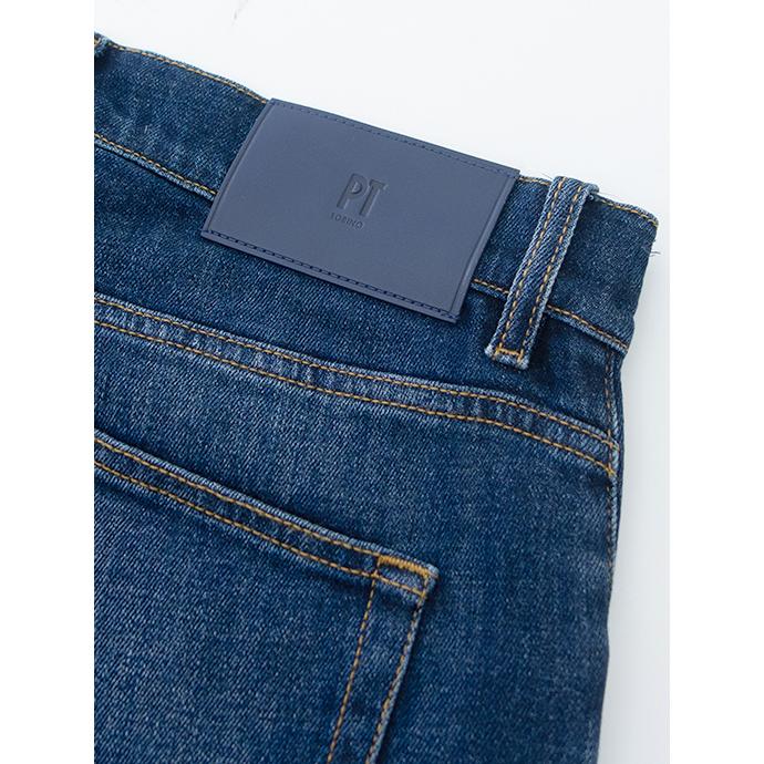ピーティートリノデニム PT TORINO DENIM ジーンズ/ストレッチデニム/RELAX イタリア製 ウォッシュドブルー pt501802 | PT TORINO | 06