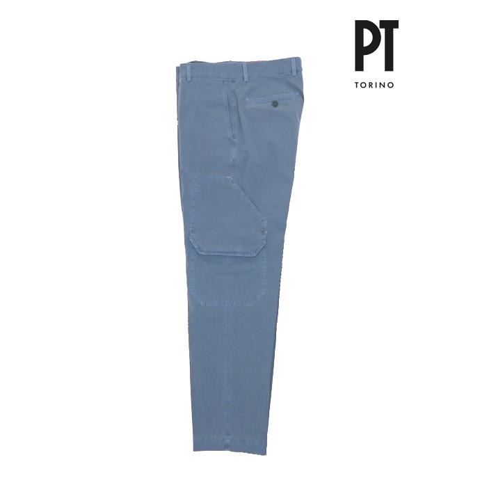 ピーティートリノ PT TORINO Eight Poket Work Pants グレイッシュブルー pt520402 | 