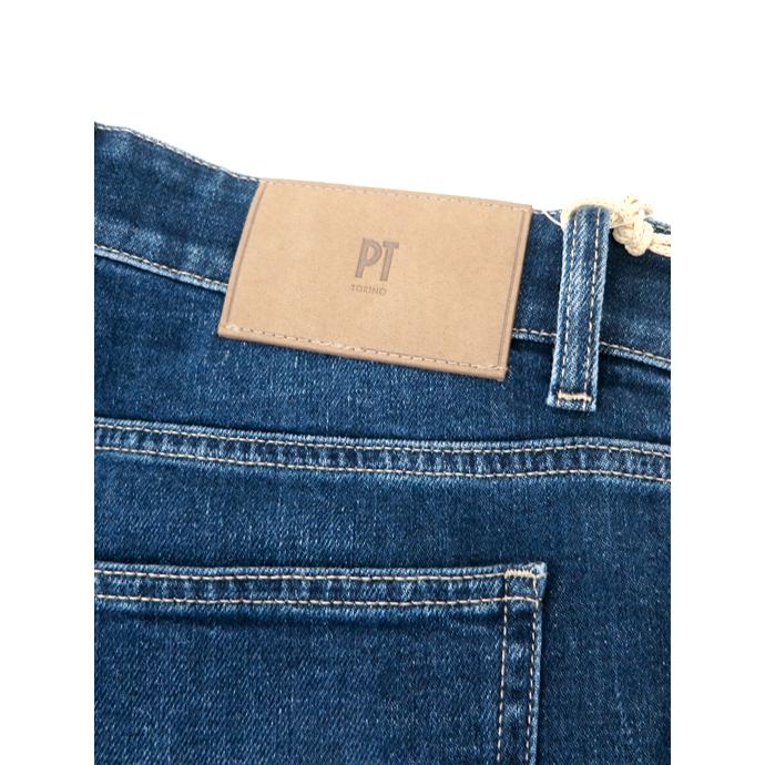 ピーティートリノデニム PT TORINO DENIM ジーンズ/ストレッチデニム/BAND ウォッシュドブルー pt520602 |  | 05