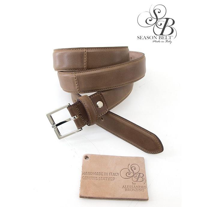 SEASON BELT/シーズンベルト/レザーベルト/コードバン/マット仕上げ/30mm/ブラウン/seb362202 | ブランド登録なし