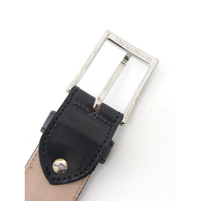 SEASON BELT/シーズンベルト/レザーベルト/コードバン/マット仕上げ/32mm/ブラック/seb362209 | ブランド登録なし | 04