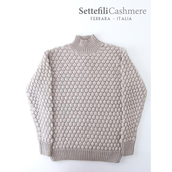 新品 秋冬 セッテフィーリカシミア 44 S クルーネック ニット 正規品