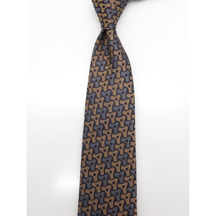 Stefano Cau/ステファノ カウ/ネクタイ/シルク/スフォデラート/マスタード/グレー/stc460804 | STEFANO CAU | 01