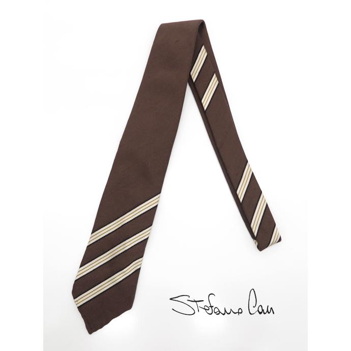 Stefano Cau/ステファノ カウ/ネクタイ/シルク/スフォデラート/ブラウン/stc460808 | STEFANO CAU