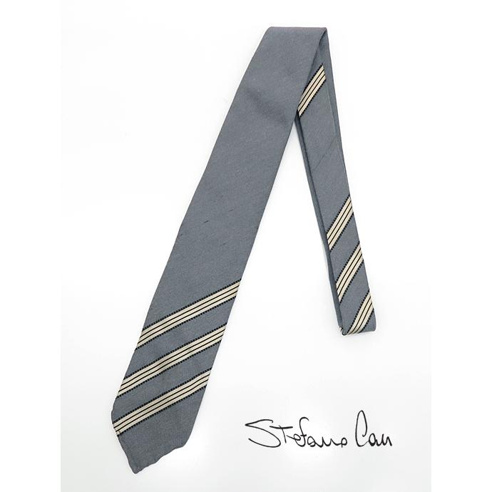 Stefano Cau/ステファノ カウ/ネクタイ/シルク/スフォデラート/ブルーグレー/stc460809 | STEFANO CAU