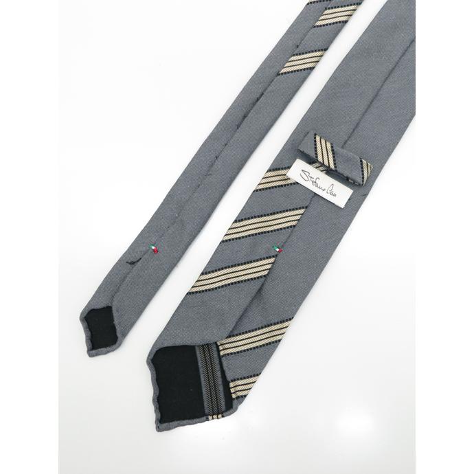 Stefano Cau/ステファノ カウ/ネクタイ/シルク/スフォデラート/ブルーグレー/stc460809 | STEFANO CAU | 02