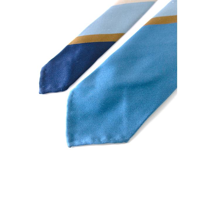 ステファノ カウ Stefano Cau ネクタイ/シルク/スフォデラート/レジメンタル ブルー stc480401 | STEFANO CAU | 01