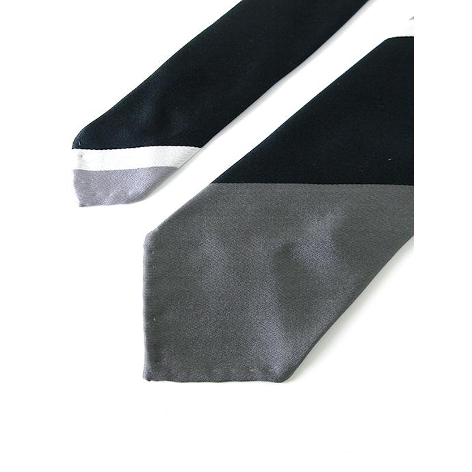 ステファノ カウ Stefano Cau ネクタイ/シルク/スフォデラート/レジメンタル グレー stc480406 | STEFANO CAU | 01