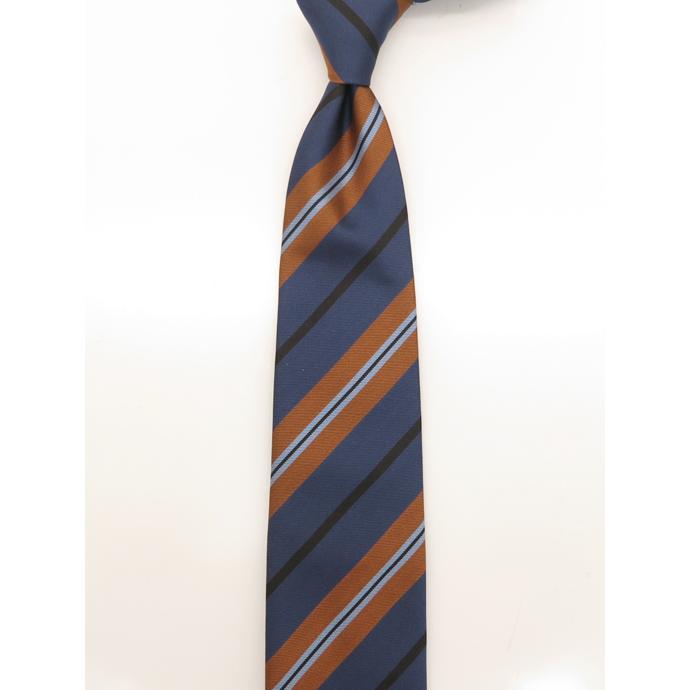 ステファノ カウ Stefano Cau ネクタイ/シルク/スフォデラート イタリア製 ネイビー/ブラウン stc482003 | STEFANO CAU | 01